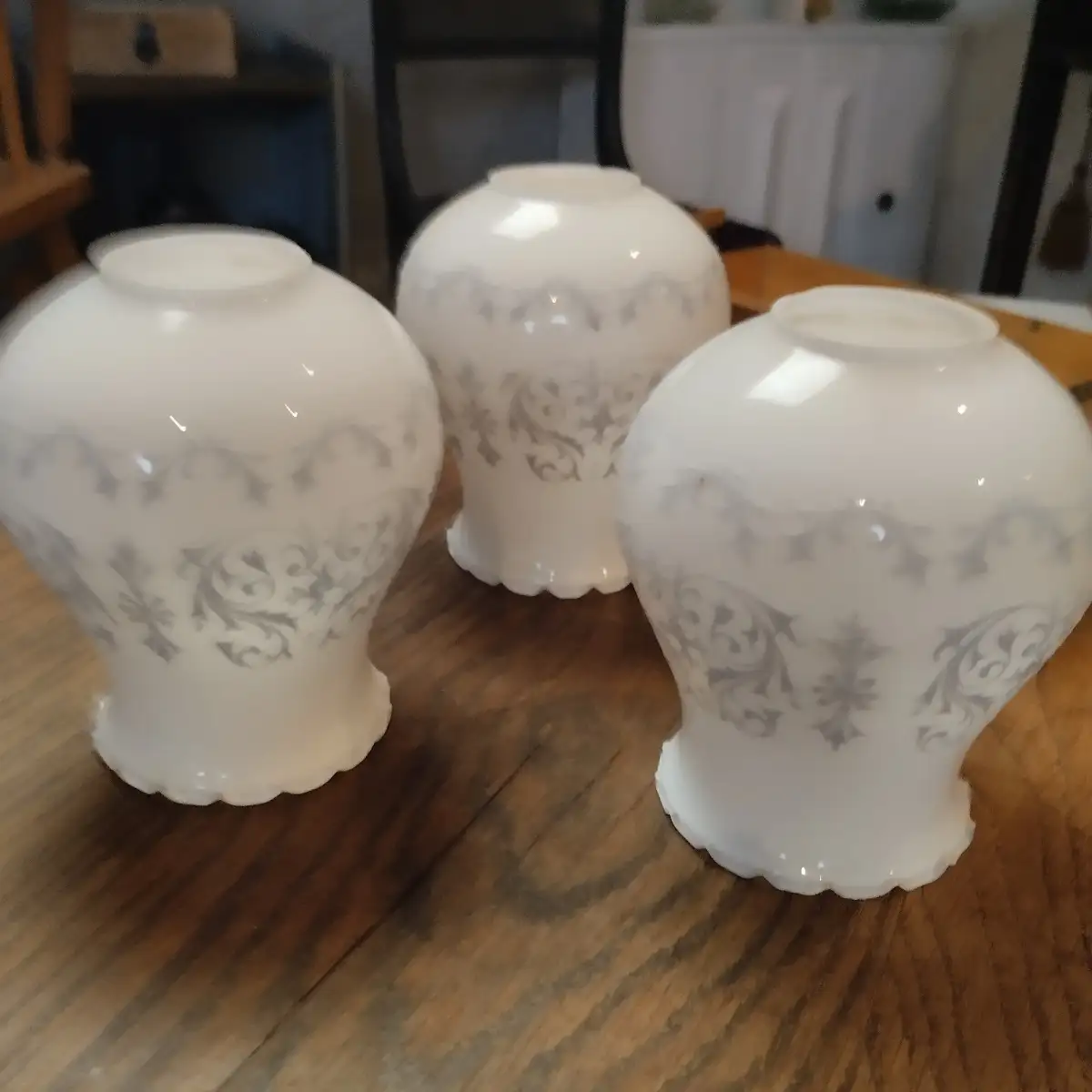 Lot de 3 globes
