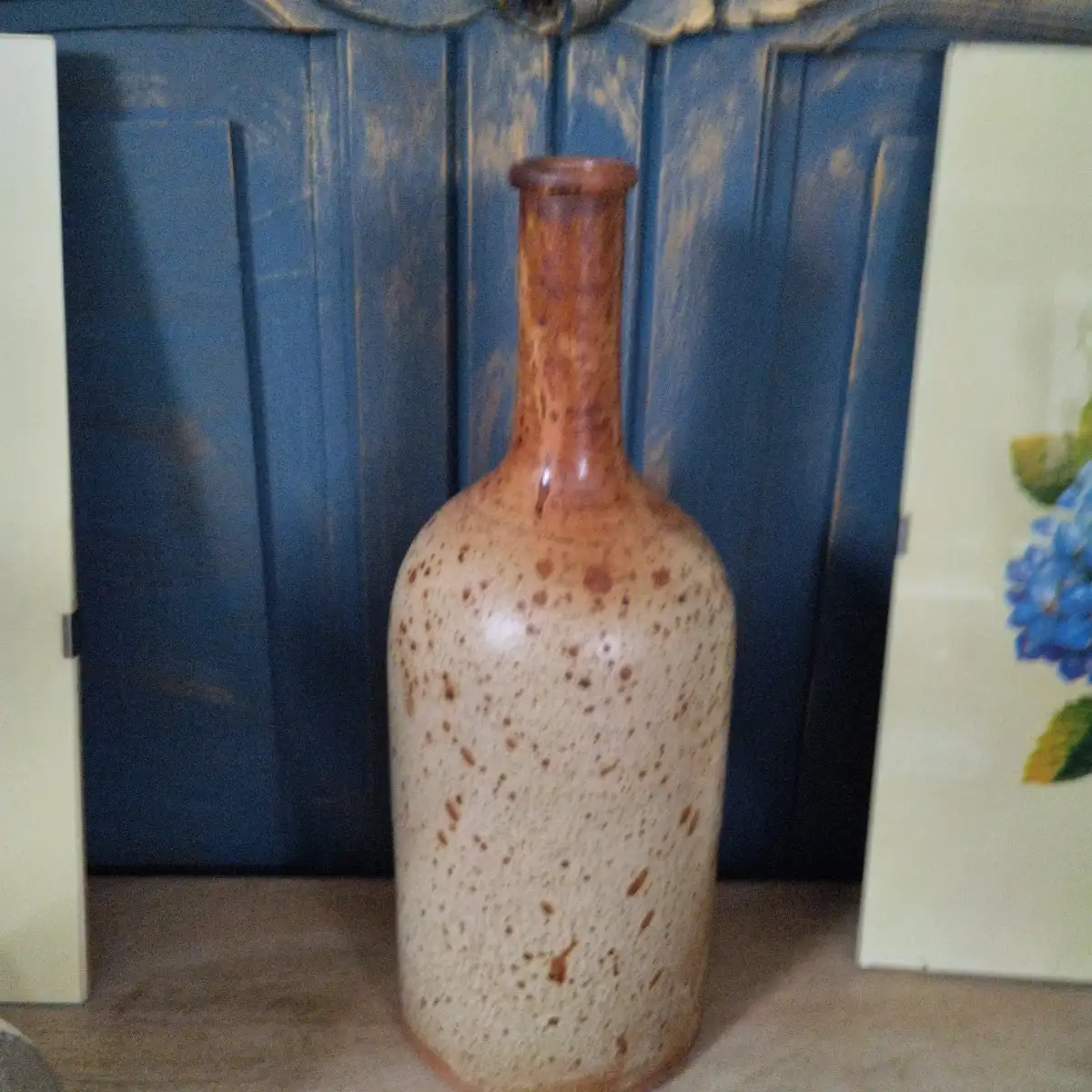 Bouteille en grès