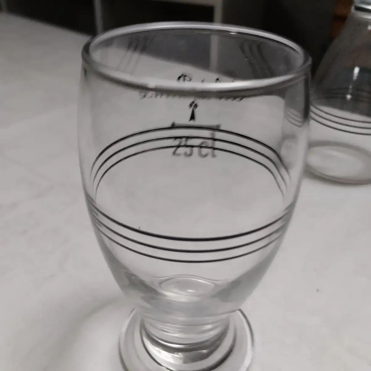 Verre publicitaire